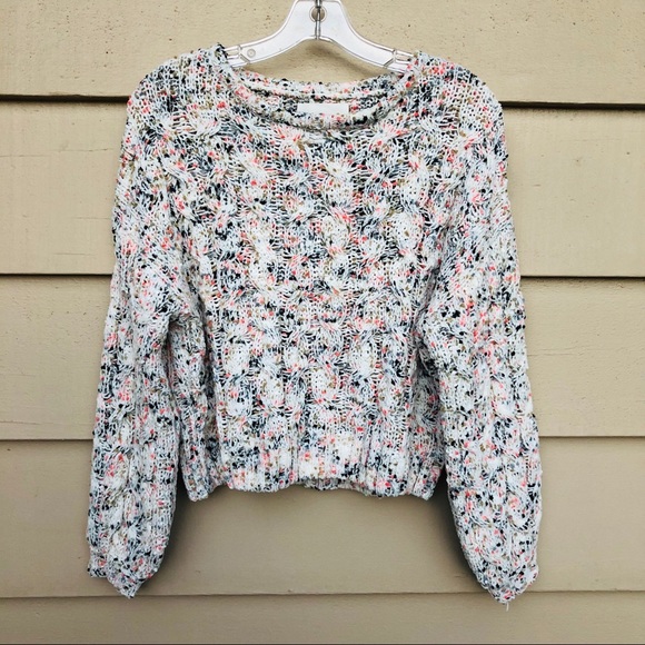 Jessica Simpson Confetti Cable Knit 
